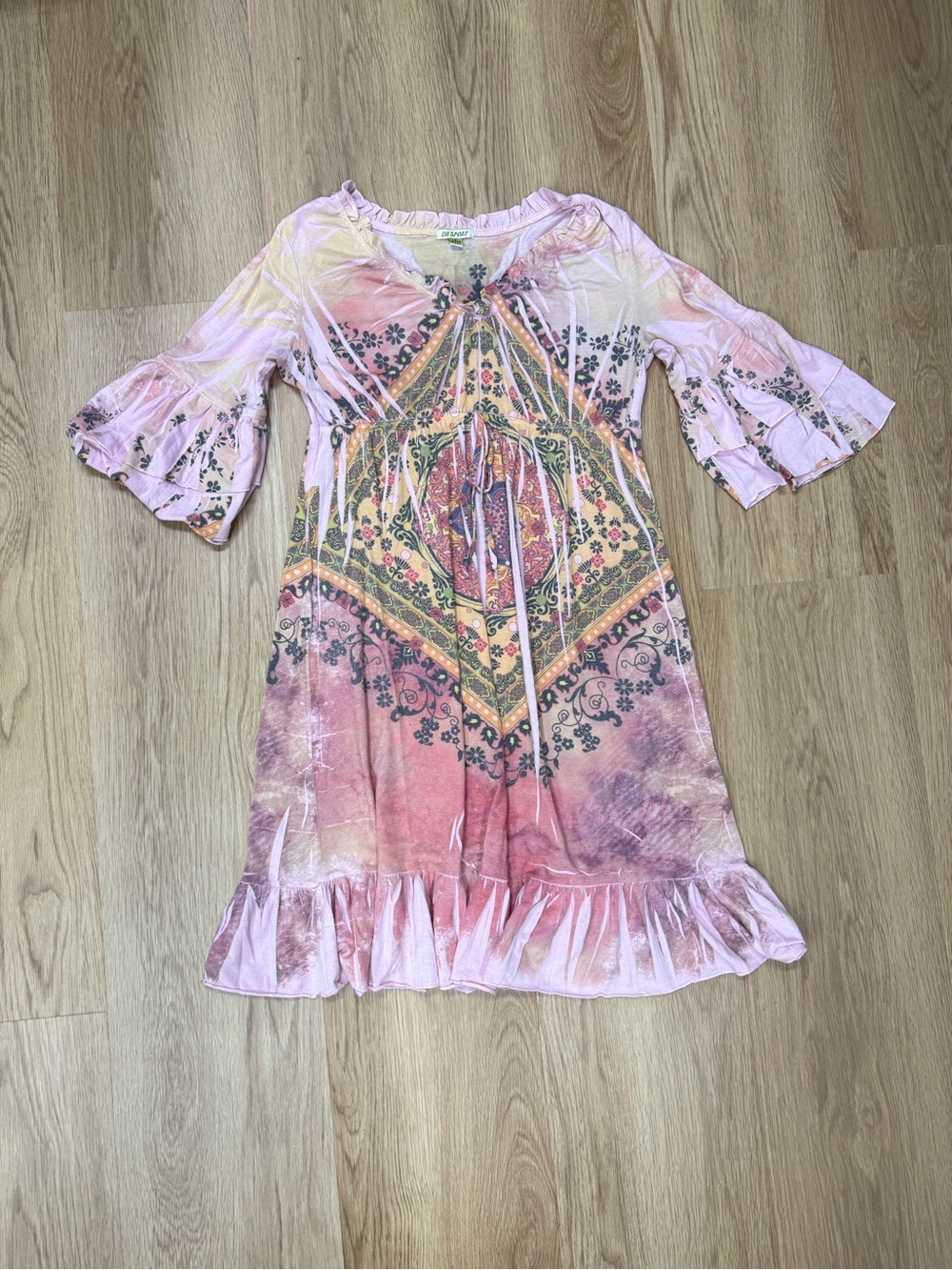 DB Sport Y2K bohemian babydoll dress